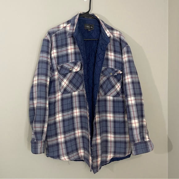 Vintage Juniper Plaid Button Down Jacket Size Medium - Picture 1 of 5